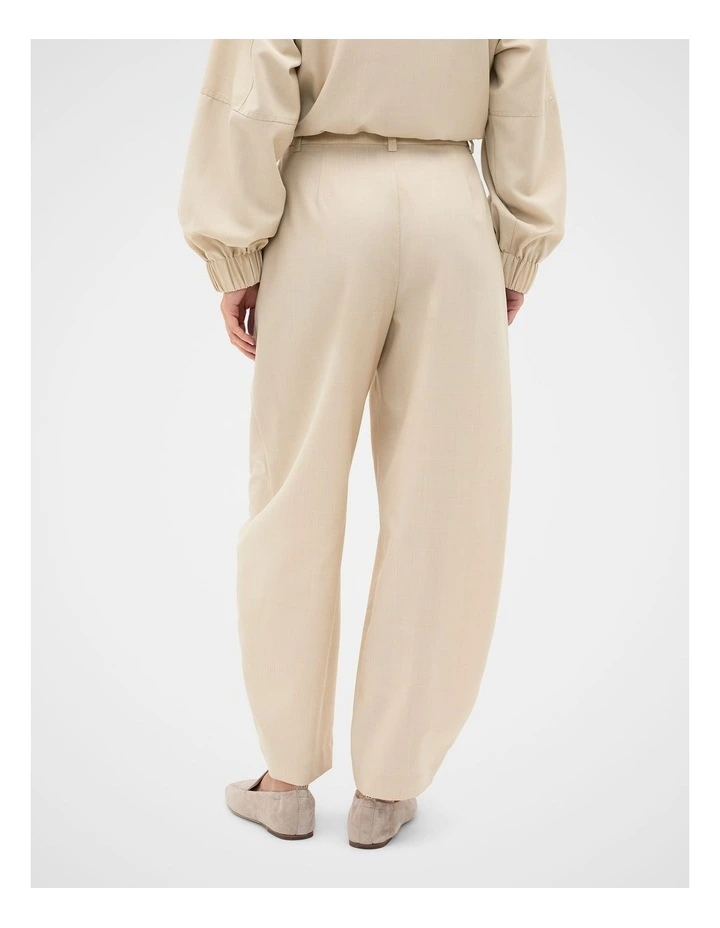 Barrel Leg Tailored Trouser image 2