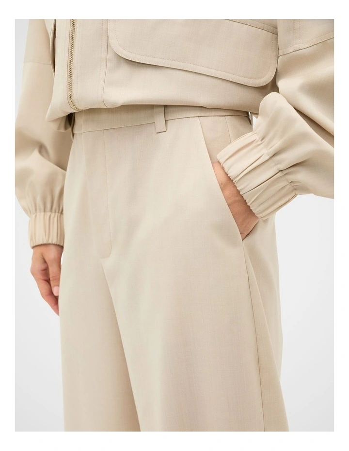 Barrel Leg Tailored Trouser image 4