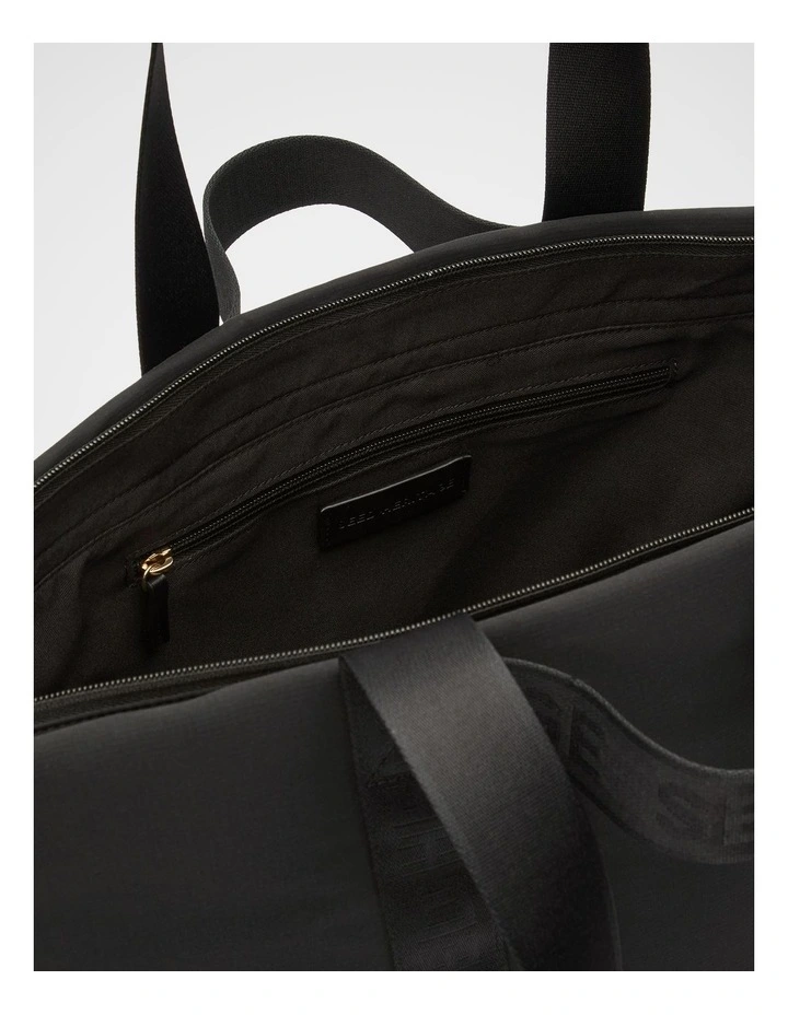 Seed Weekend Tote in Black image 4
