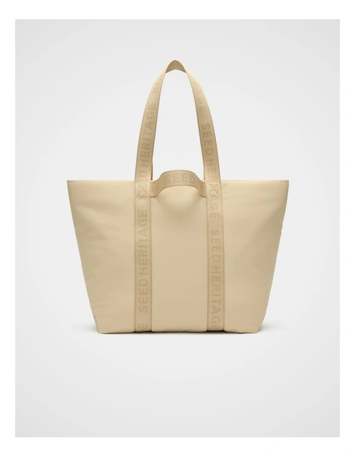 Seed Weekend Tote in Cashew Cream image 1