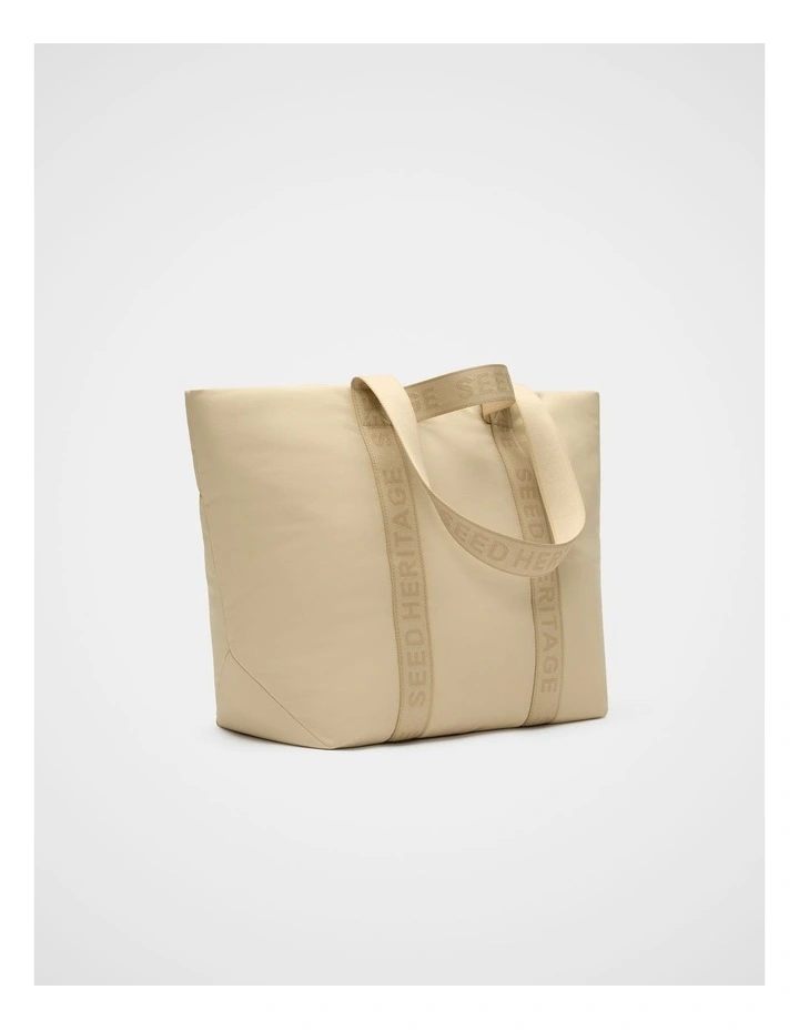 Seed Weekend Tote in Cashew Cream image 3