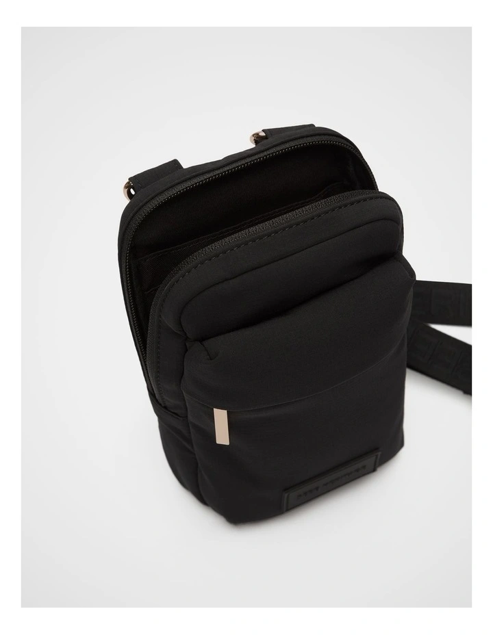 On The Go Crossbody Bag in Black image 4