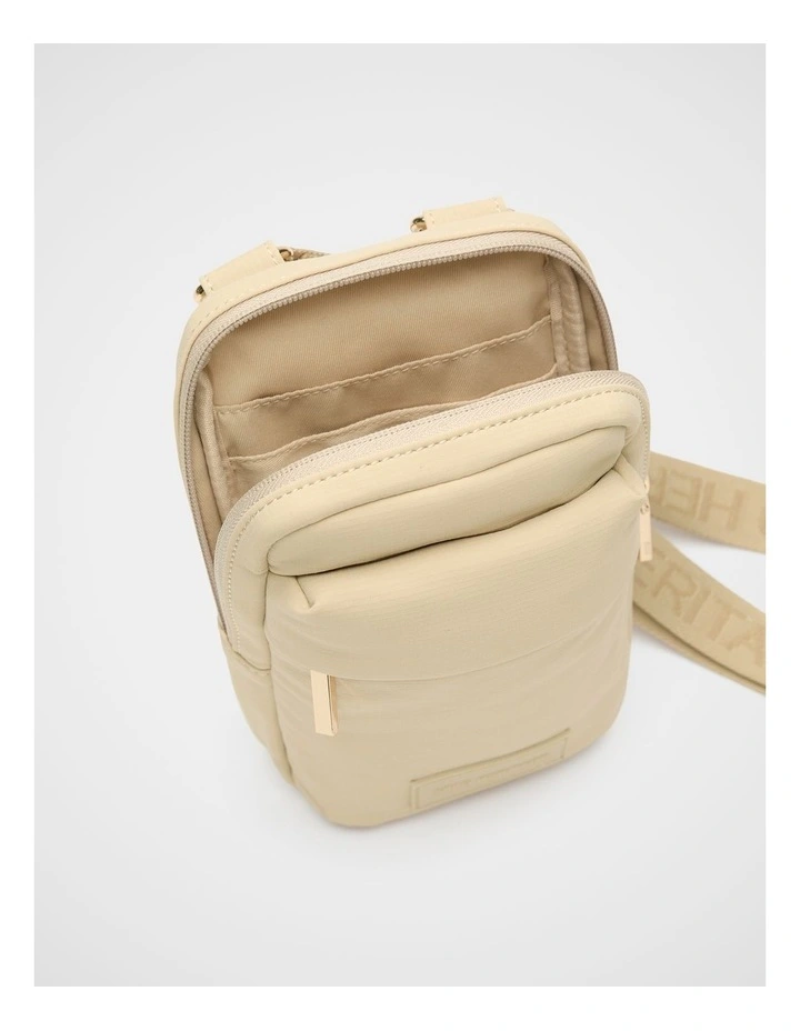 On The Go Crossbody Bag in Cashew Cream image 4