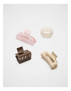 Multi Hair Claw Pack