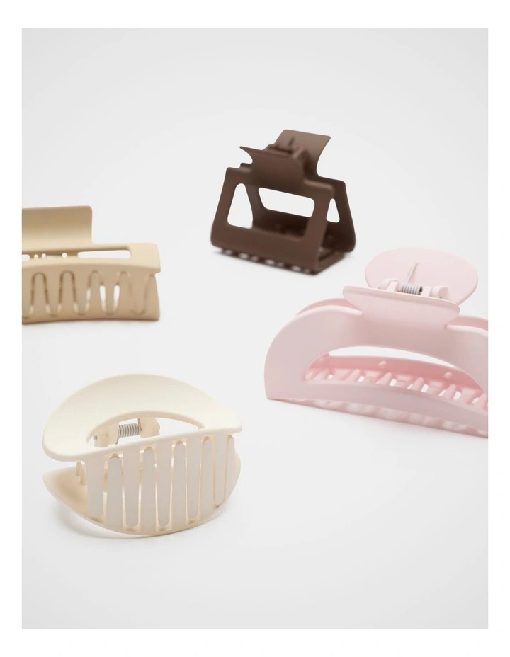 Multi Hair Claw Pack image 2