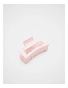 Rectangle Hair Claw in Primrose