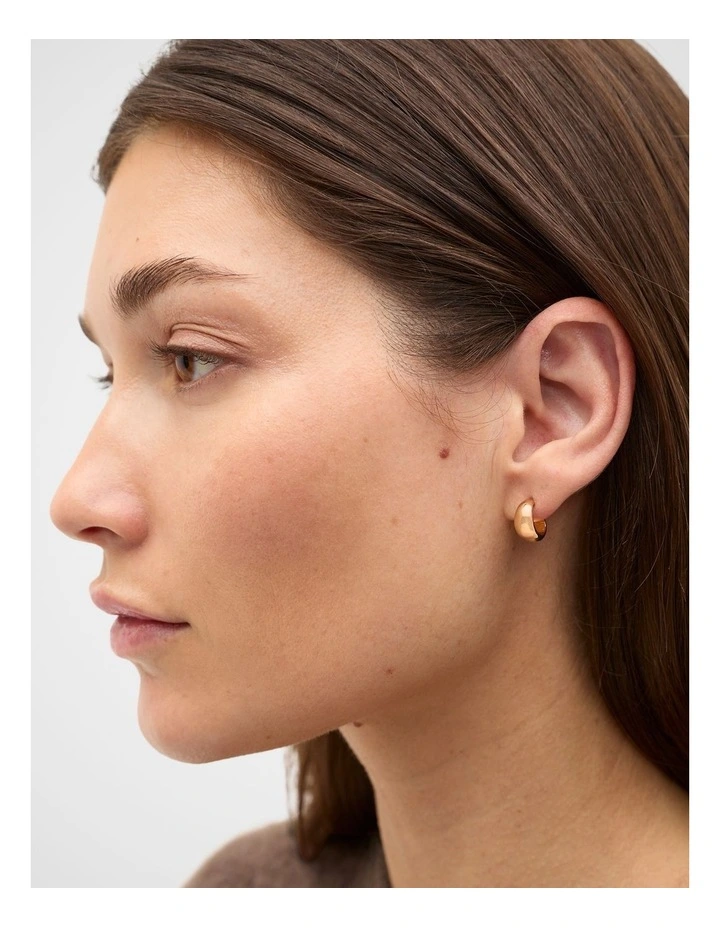 Sculptural Earrings in Gold Six Pack image 2