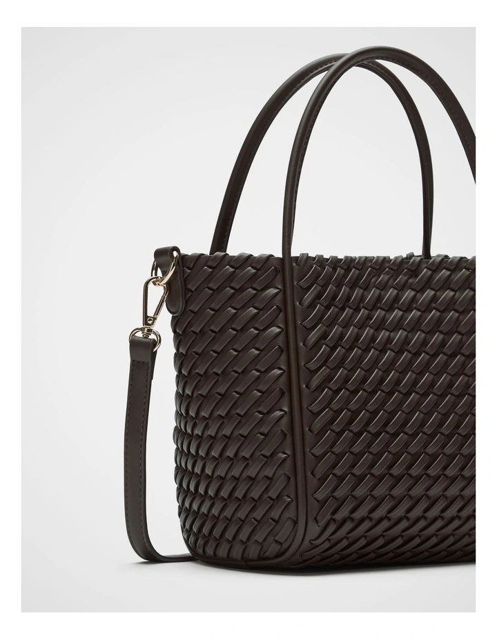 Woven Mini Crossbody Bag image 3