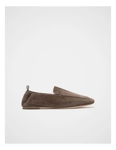 Claire Loafer in Chestnut Suede