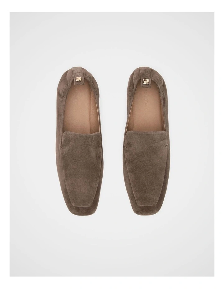 Claire Loafer in Chestnut Suede image 4