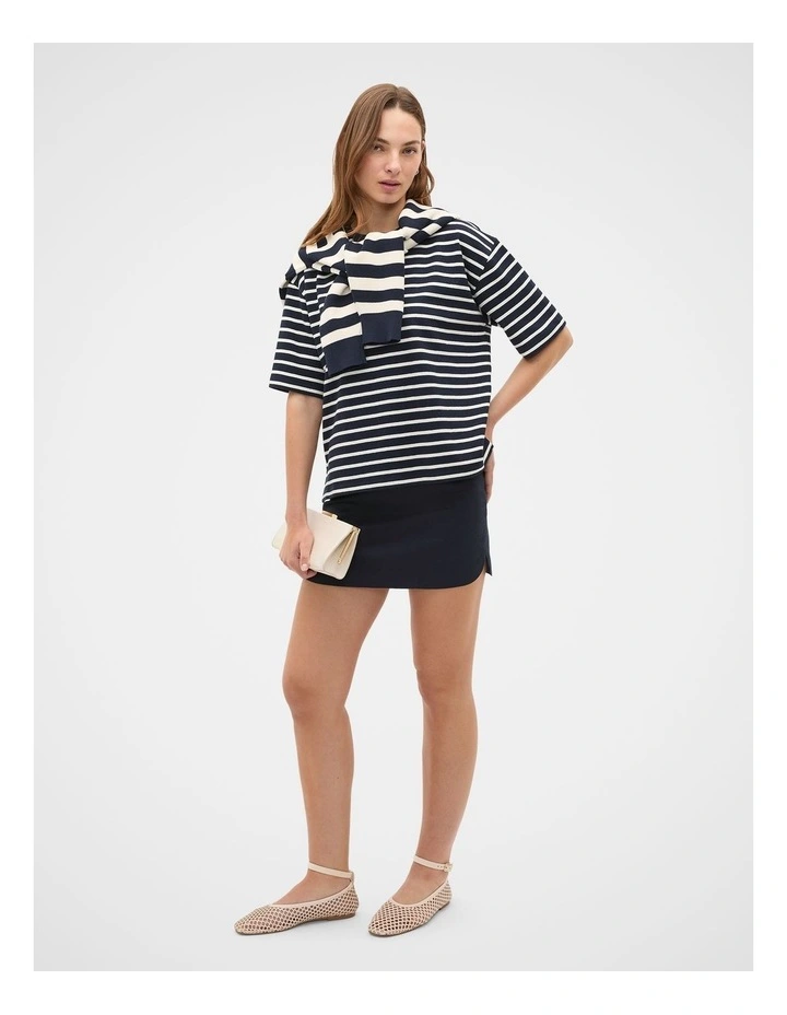 Rib Oversized Tee image 2