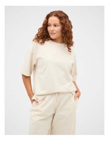 Coconut Cream Marle colour