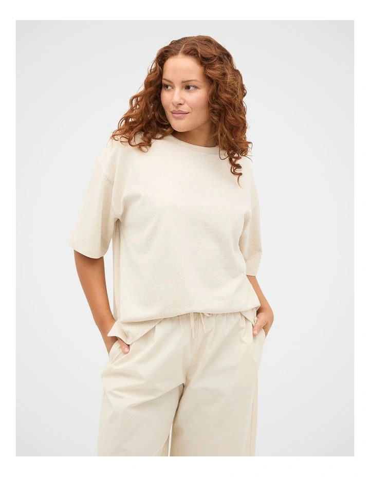 Rib Oversized Tee image 1