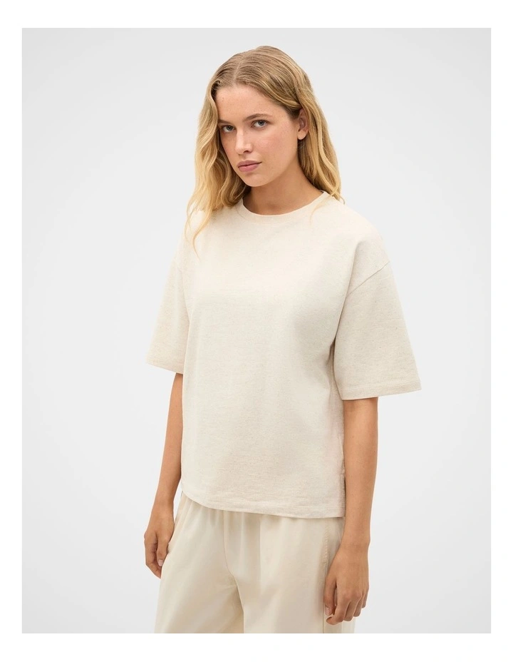 Rib Oversized Tee image 4