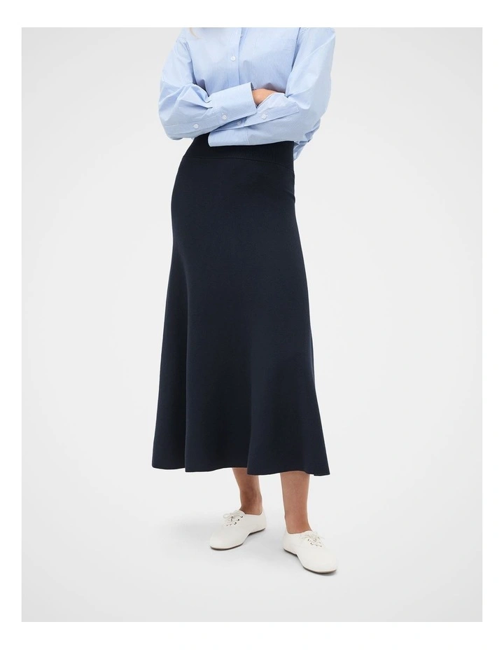 Double Knit Midi Skirt image 2