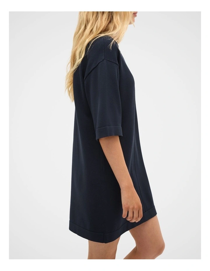 Knitted Relaxed Tee Dress image 2