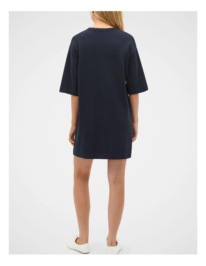 Knitted Relaxed Tee Dress image 3