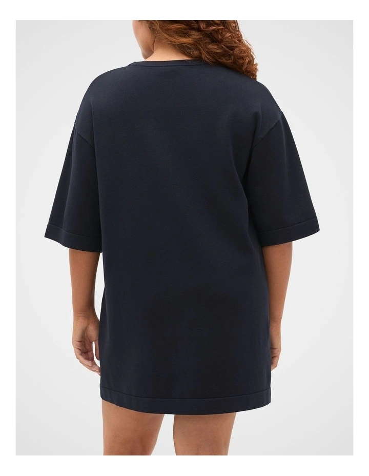Knitted Relaxed Tee Dress image 6