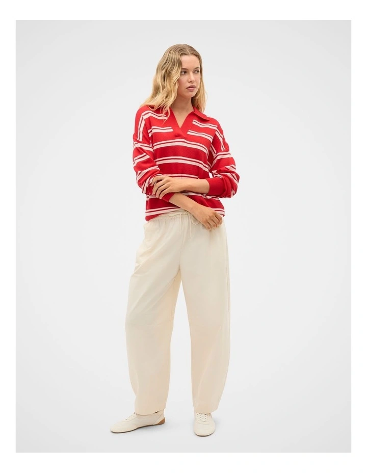 Relaxed Polo Knit image 1