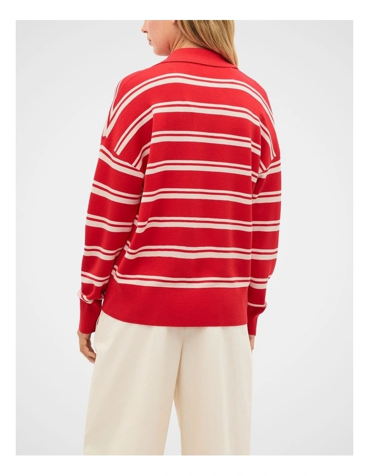 Relaxed Polo Knit image 4