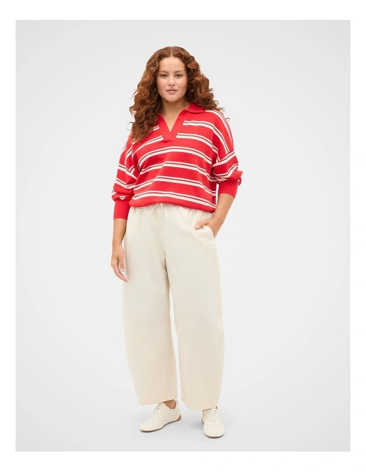 Relaxed Polo Knit image 5