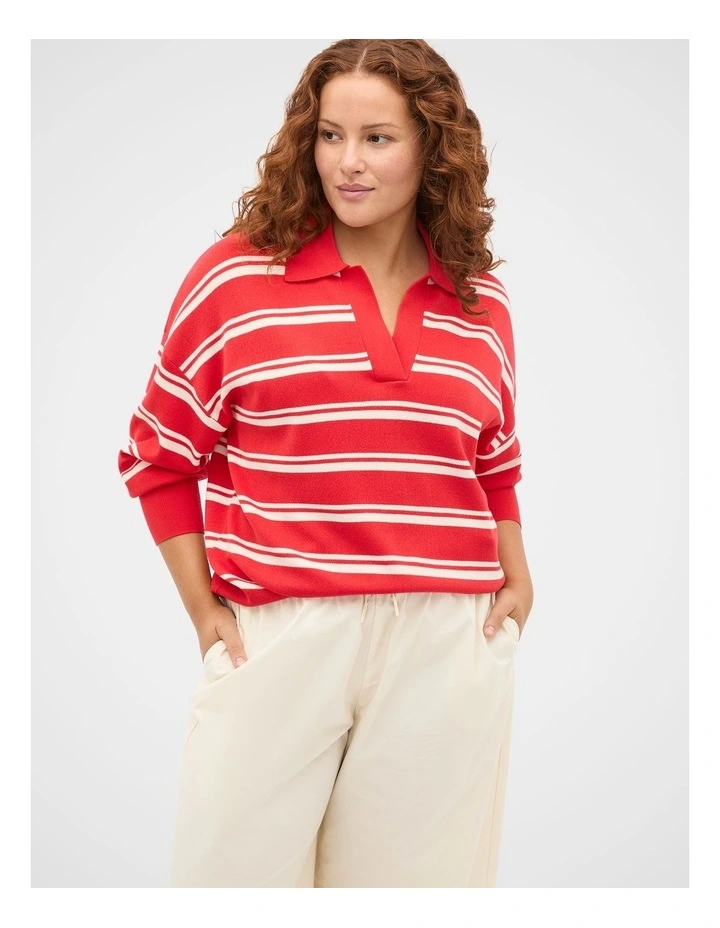 Relaxed Polo Knit image 6