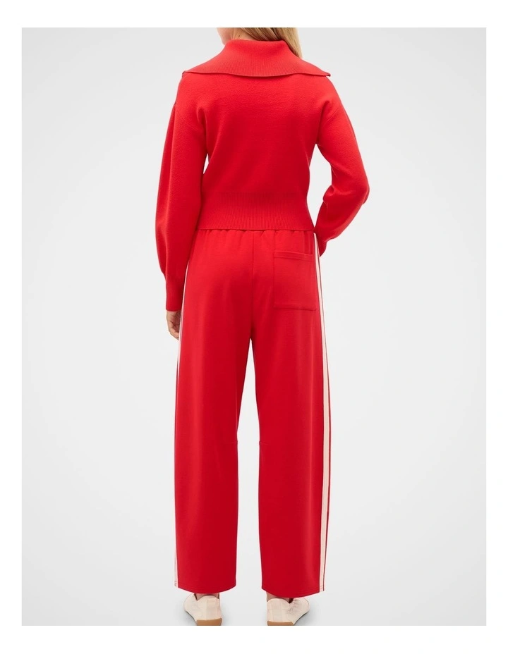 Double Knit Crop Zip Through image 4