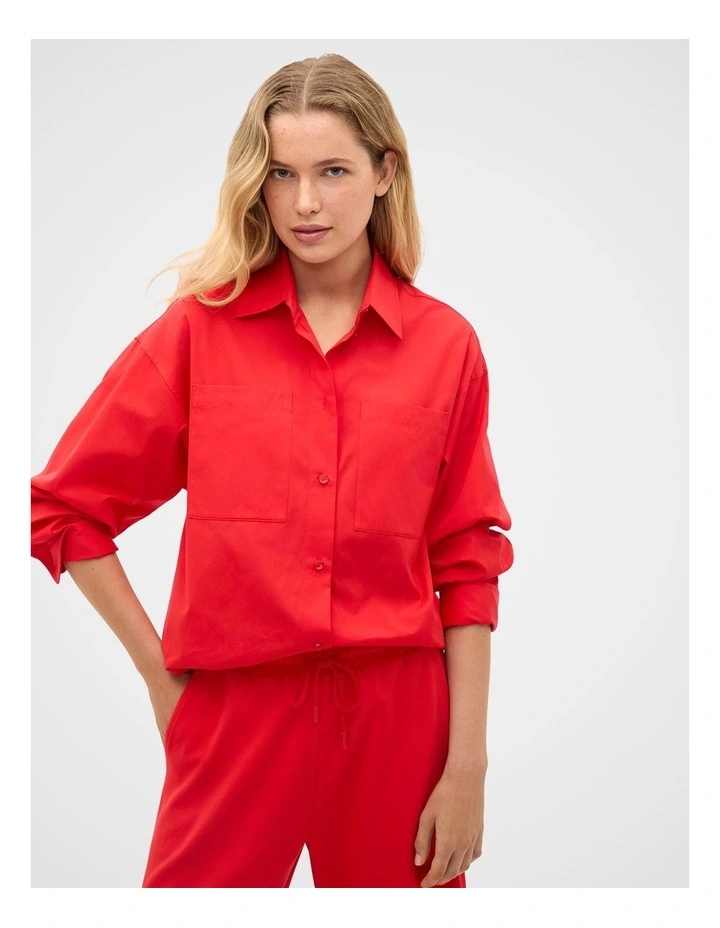 Poplin Relaxed Shirt image 1