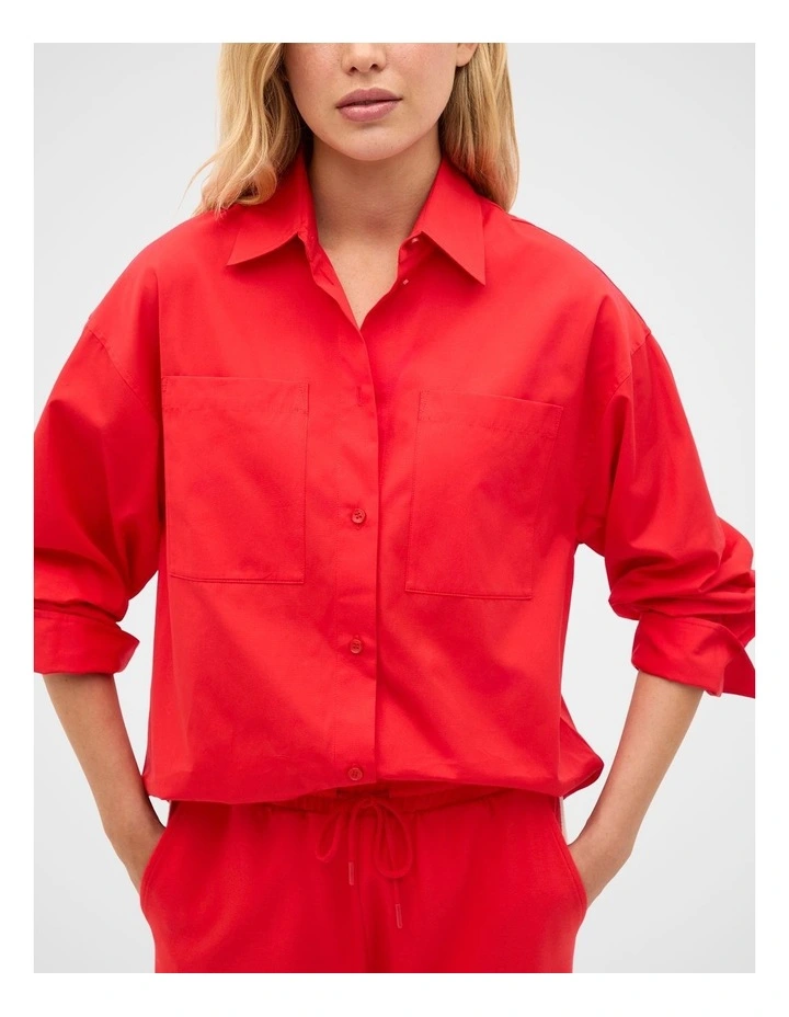 Poplin Relaxed Shirt image 3