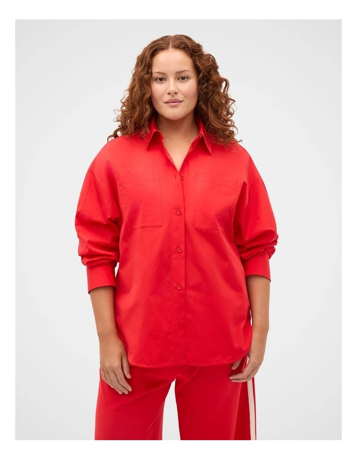 Poplin Relaxed Shirt image 6