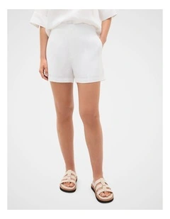 Core Linen High Rise Short