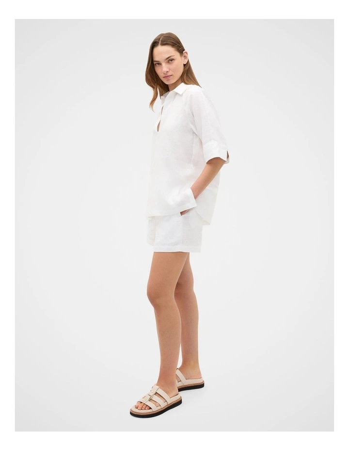Core Linen High Rise Short image 4