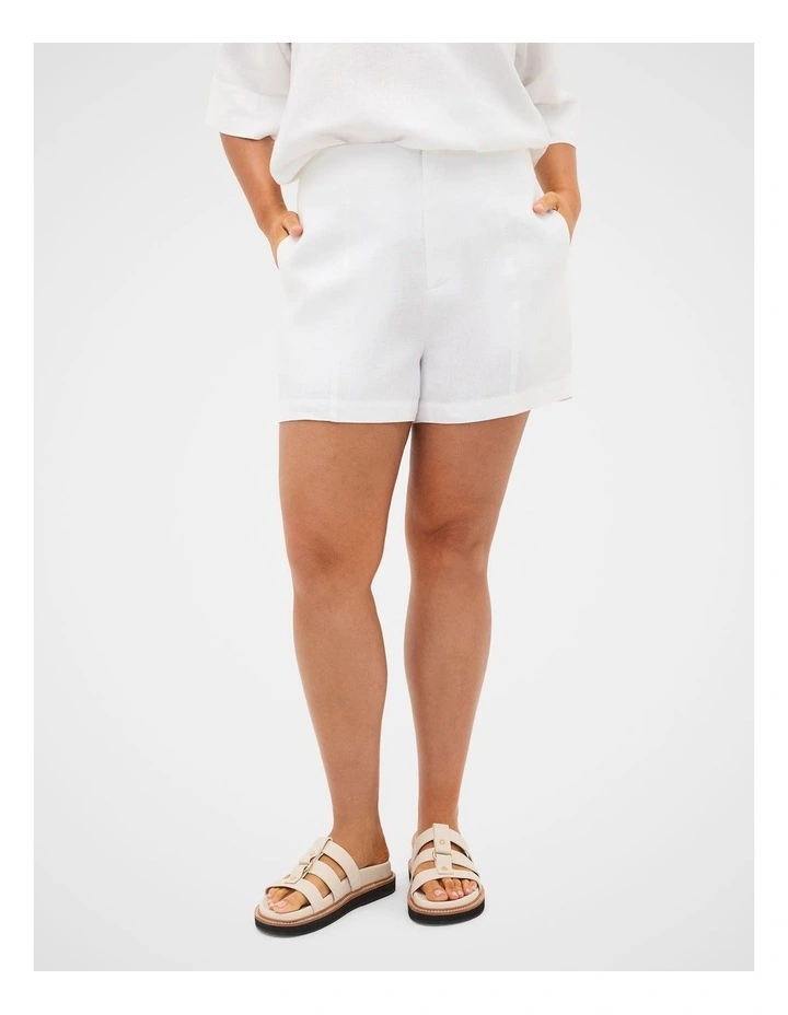 Core Linen High Rise Short image 5