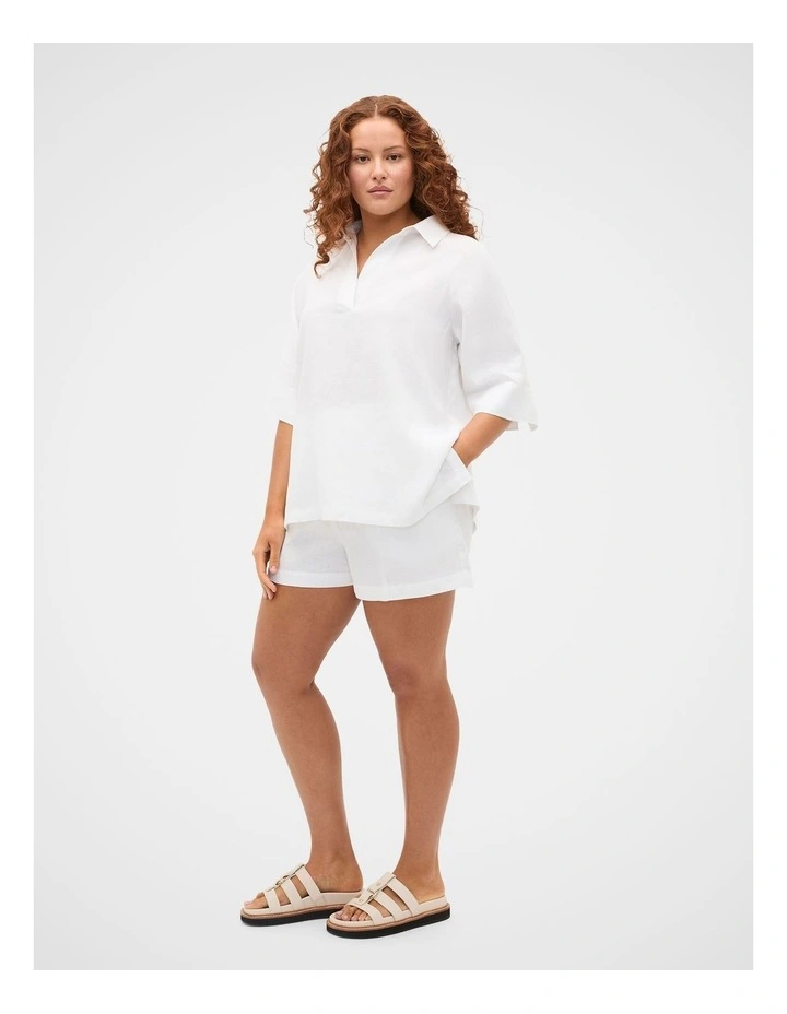 Core Linen High Rise Short image 7