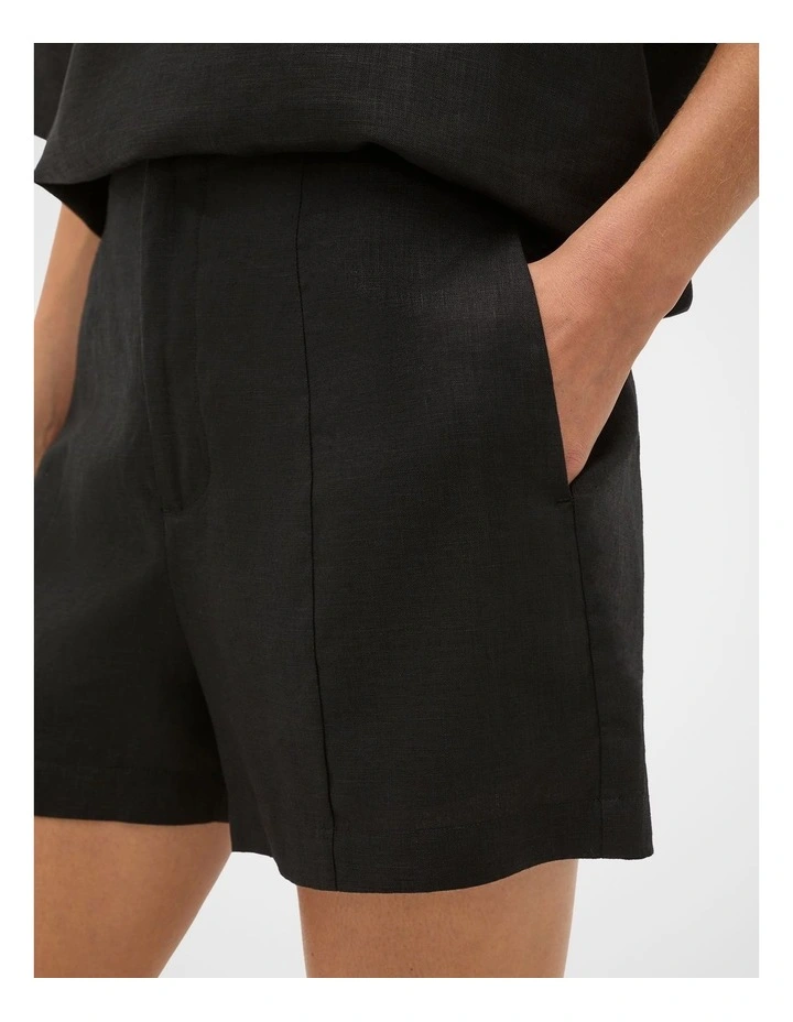 Core Linen High Rise Short image 2
