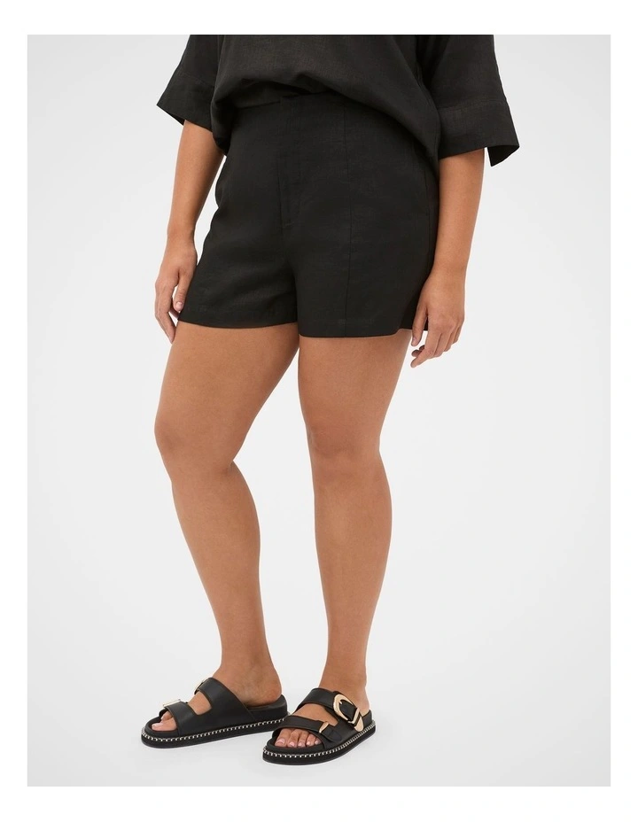 Core Linen High Rise Short image 5