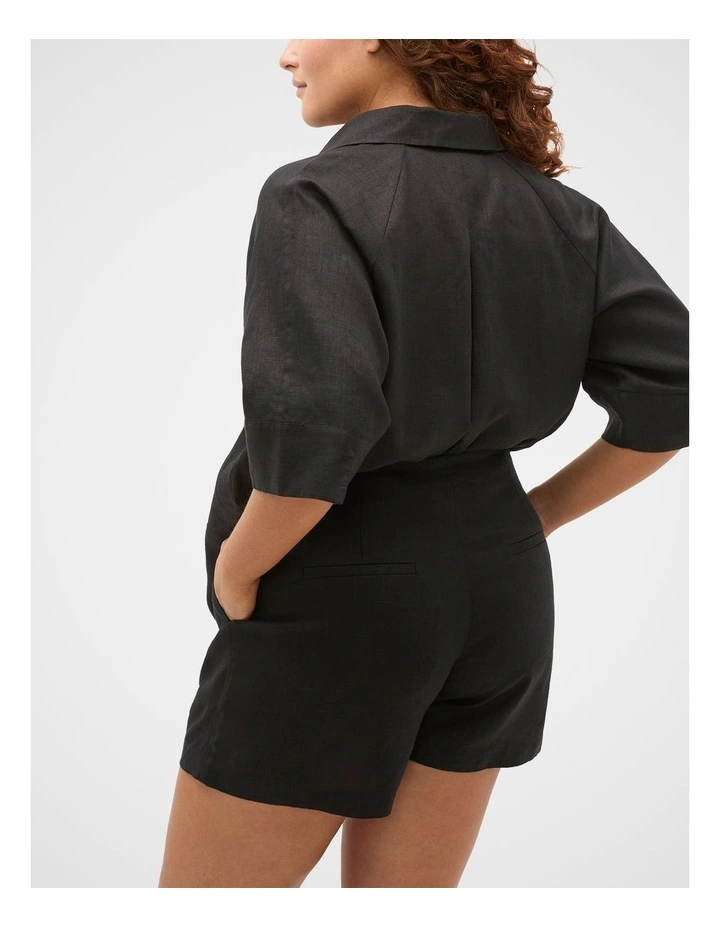 Core Linen High Rise Short image 7