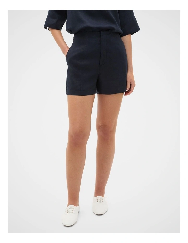 Core Linen High Rise Short image 3