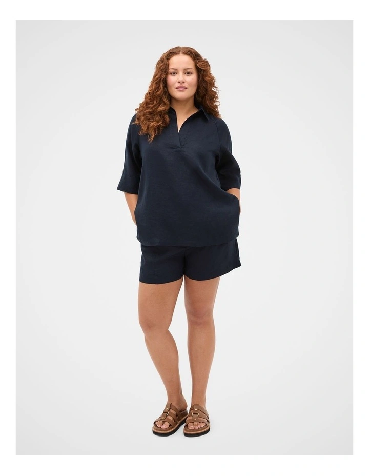 Core Linen High Rise Short image 6