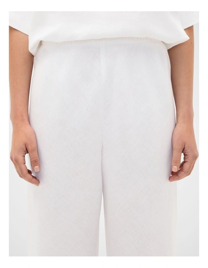 Core Linen Easy Wide Leg Pant image 4