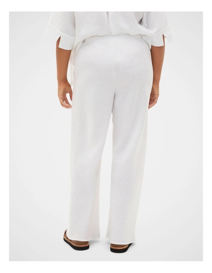Core Linen Easy Wide Leg Pant image 7