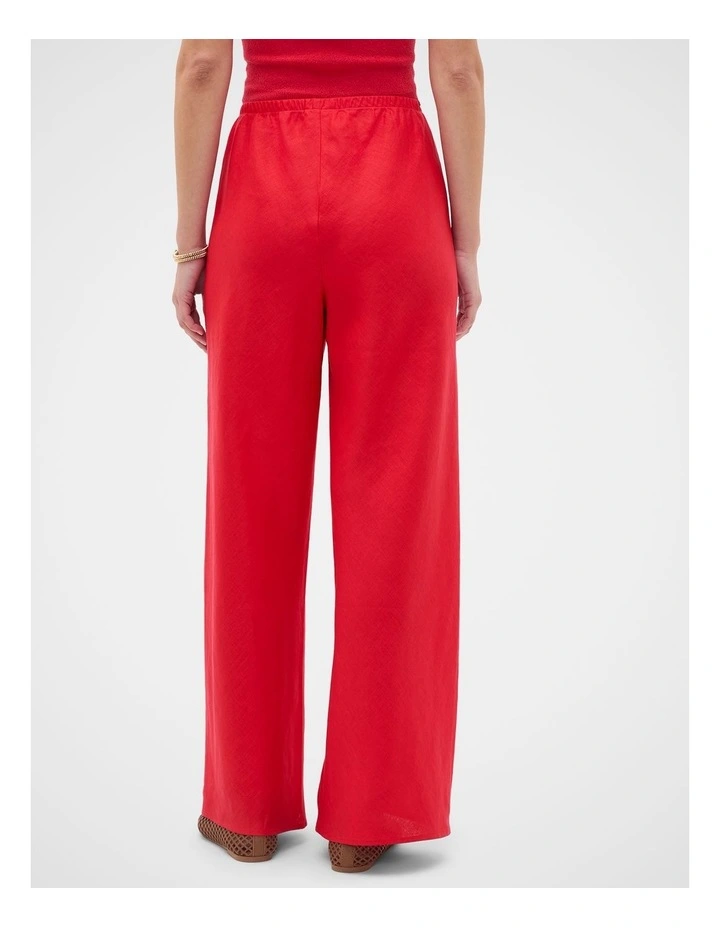 Core Linen Easy Wide Leg Pant image 3