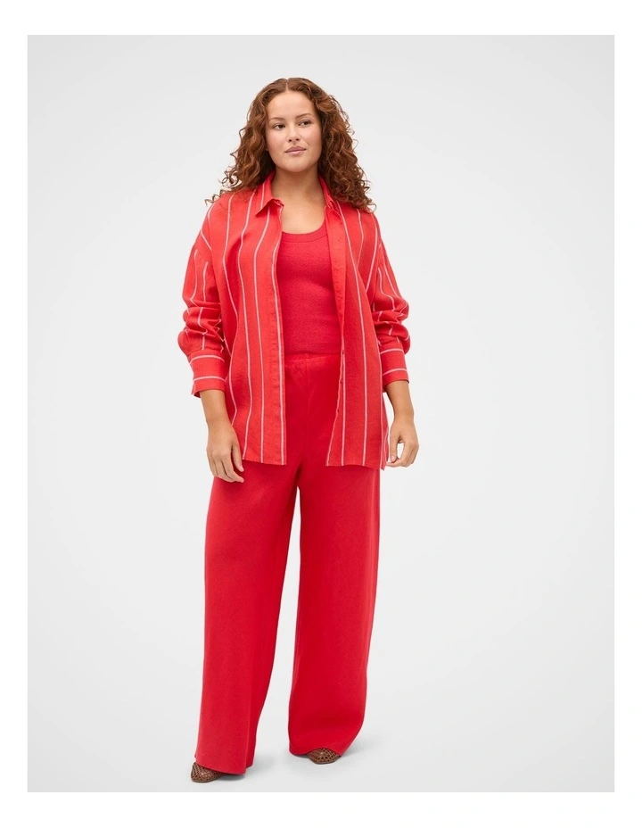 Core Linen Easy Wide Leg Pant image 7