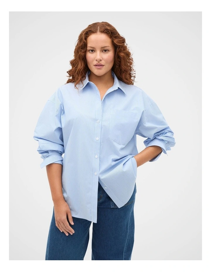 Poplin Stripe Shirt image 1