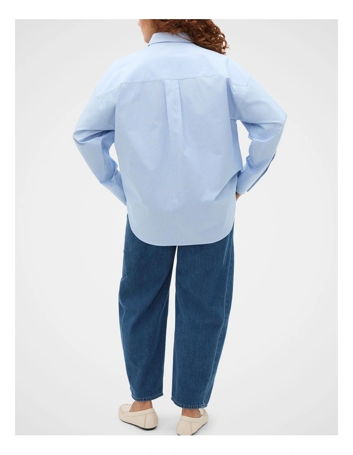 Poplin Stripe Shirt image 3