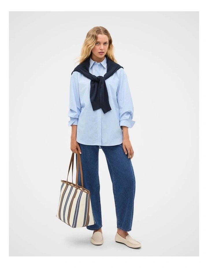 Poplin Stripe Shirt image 7