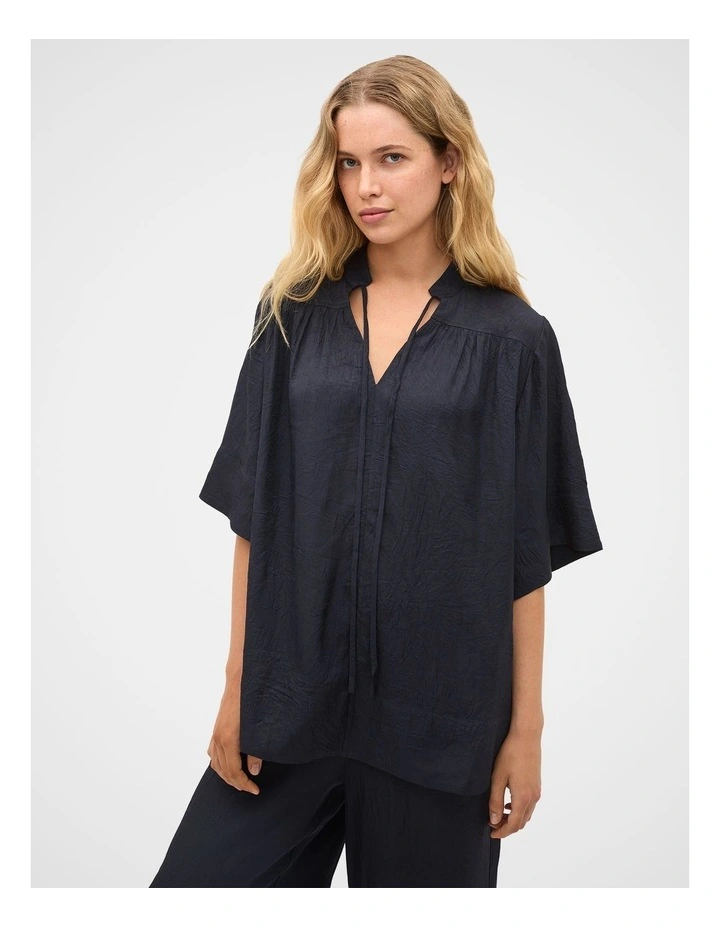 Textured Satin Blouse image 4