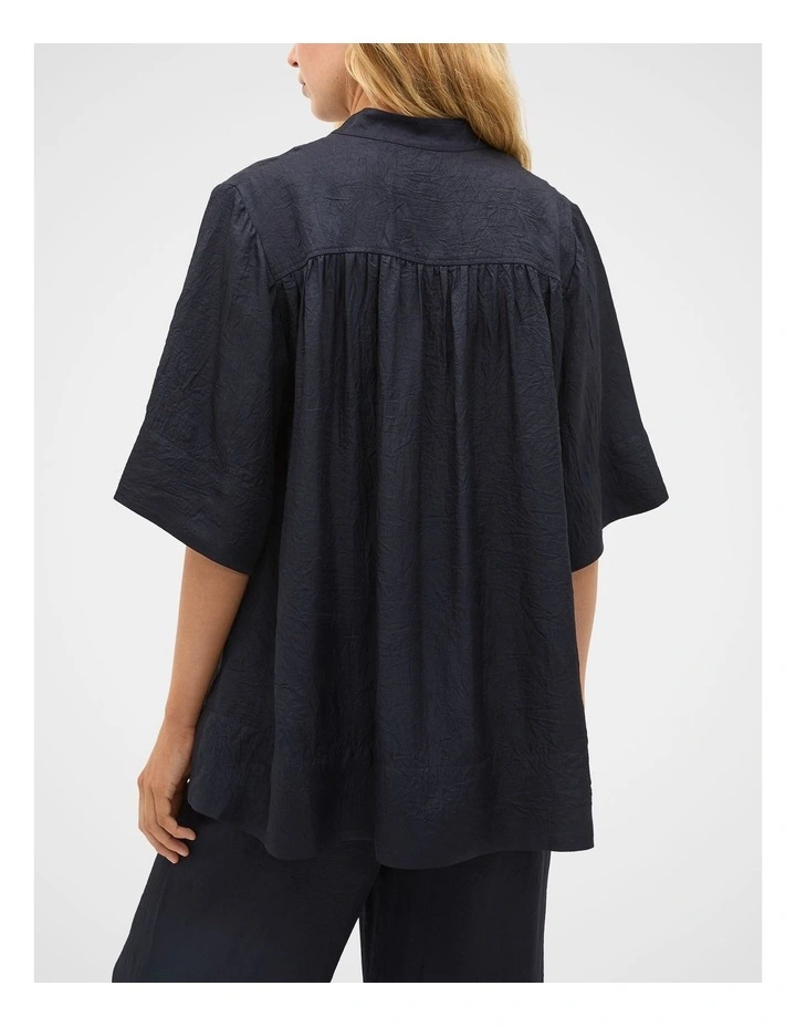 Textured Satin Blouse image 6