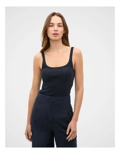 Pointelle Easy Tank