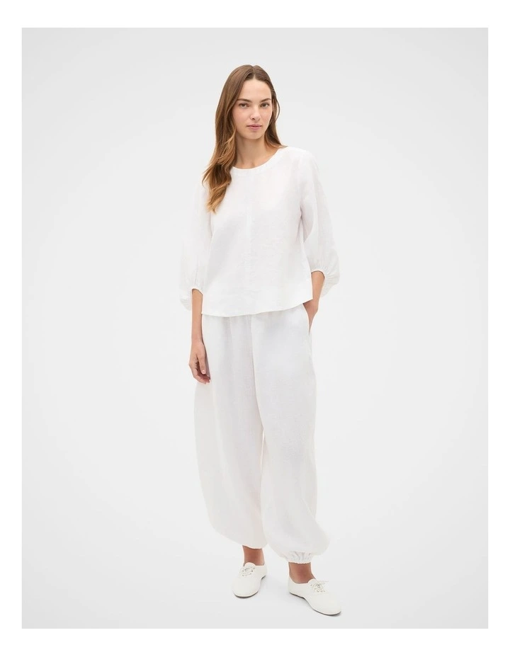 Linen Balloon Tie Pant image 1